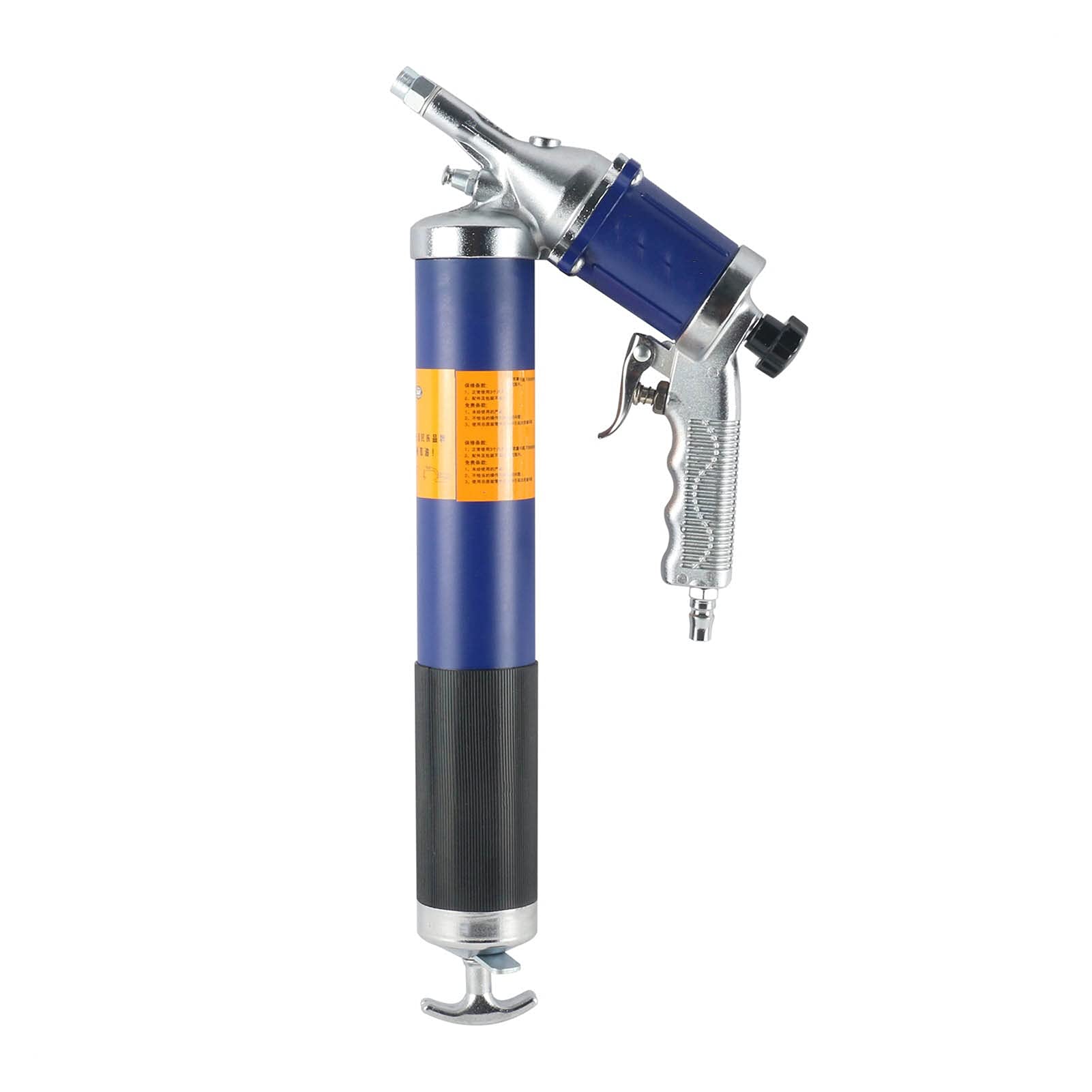 Pistola de engrase Herramientas de Mano de la Grasa neumática de 600cc de Aire, for la Grasa del compresor y la Manguera selladora Fácil Almacenamiento y Transporte.