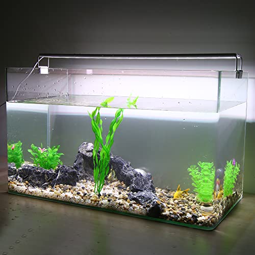 VOCOSTE 1 Pcs Fish Tank Aquarium Decorations Artificial Plants, Green, 30cm - Image 2