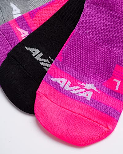 Image of Avia Womens No Show Socks - 12 Pack Soft Stretch Moisture Wicking Athletic Low Cut Socks for Women (Size 4-9, Extended: 9-12)