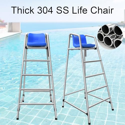 Silla de salvavidas para piscina de acero inoxidable 304 miniatura 4