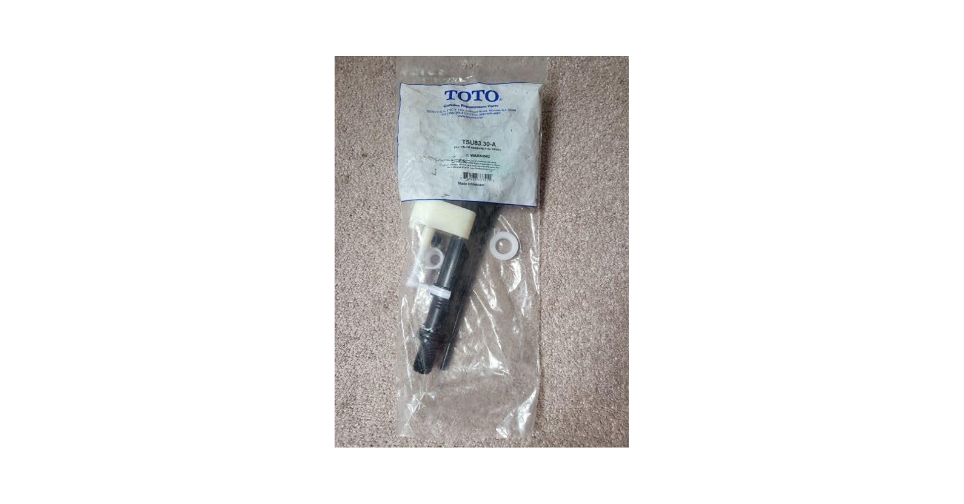 TOTO TTSU8330A Promenade® Fill Valve Assembly for CST454CEFG