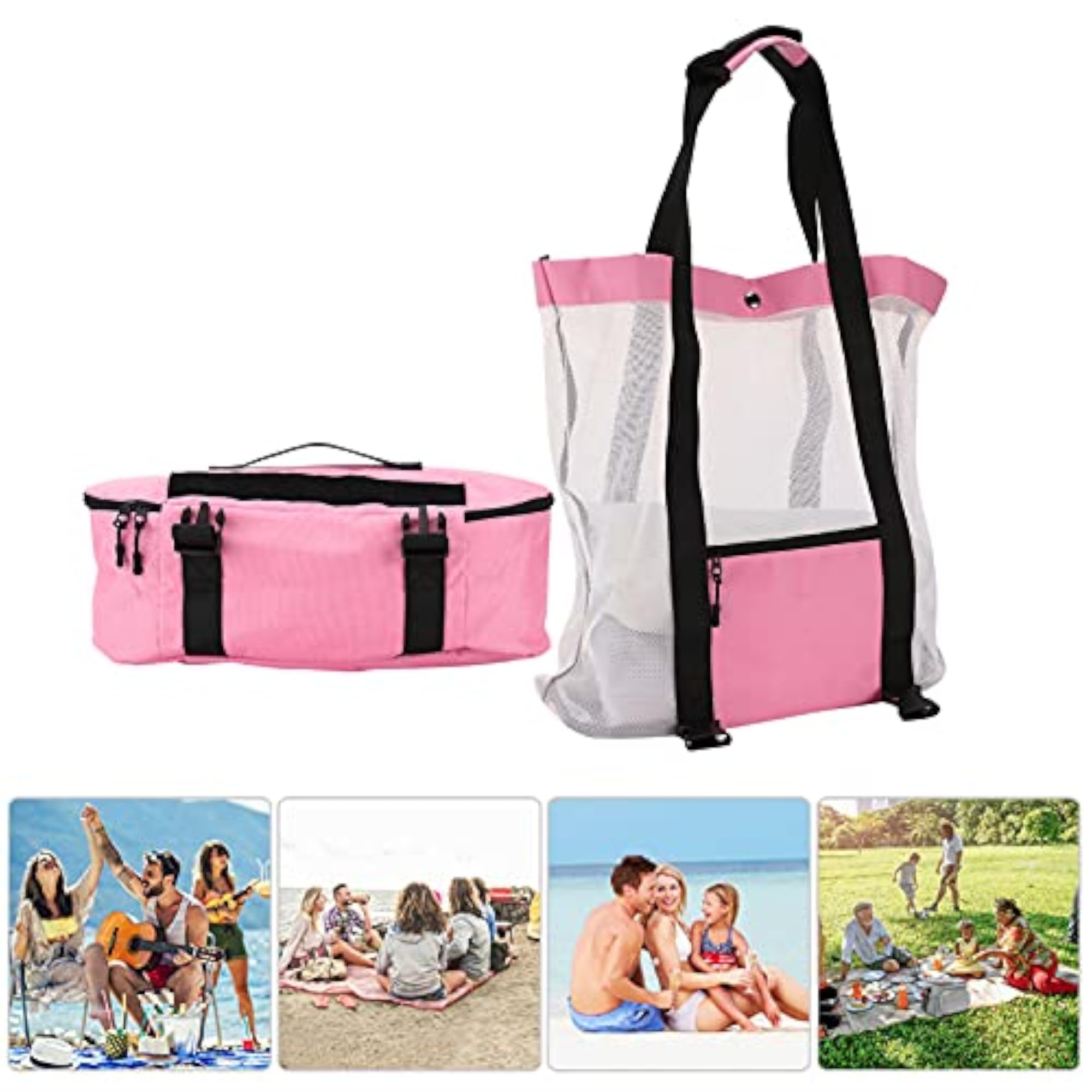 Large Detachable Tote Bag for Travel, 2-in-1 Design