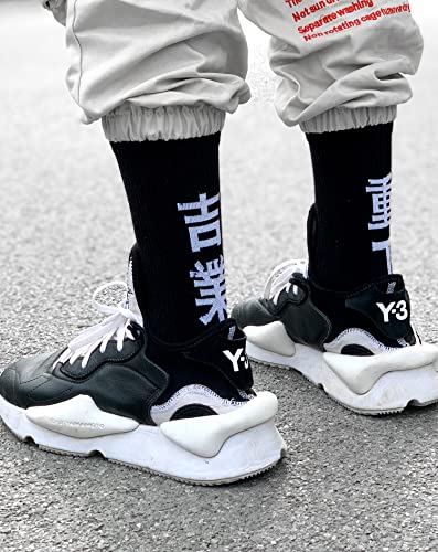 Niepce Inc Japanese Streetwear Crew Socks for Men Size 7-123