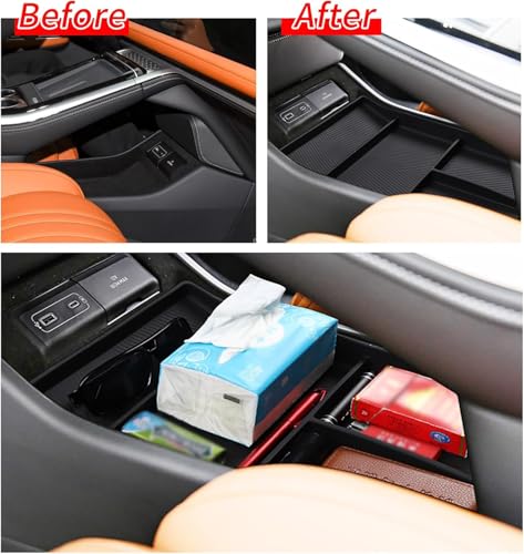 Rangement de console Xpeng G9 de qualité supérieure avec tapis de protection