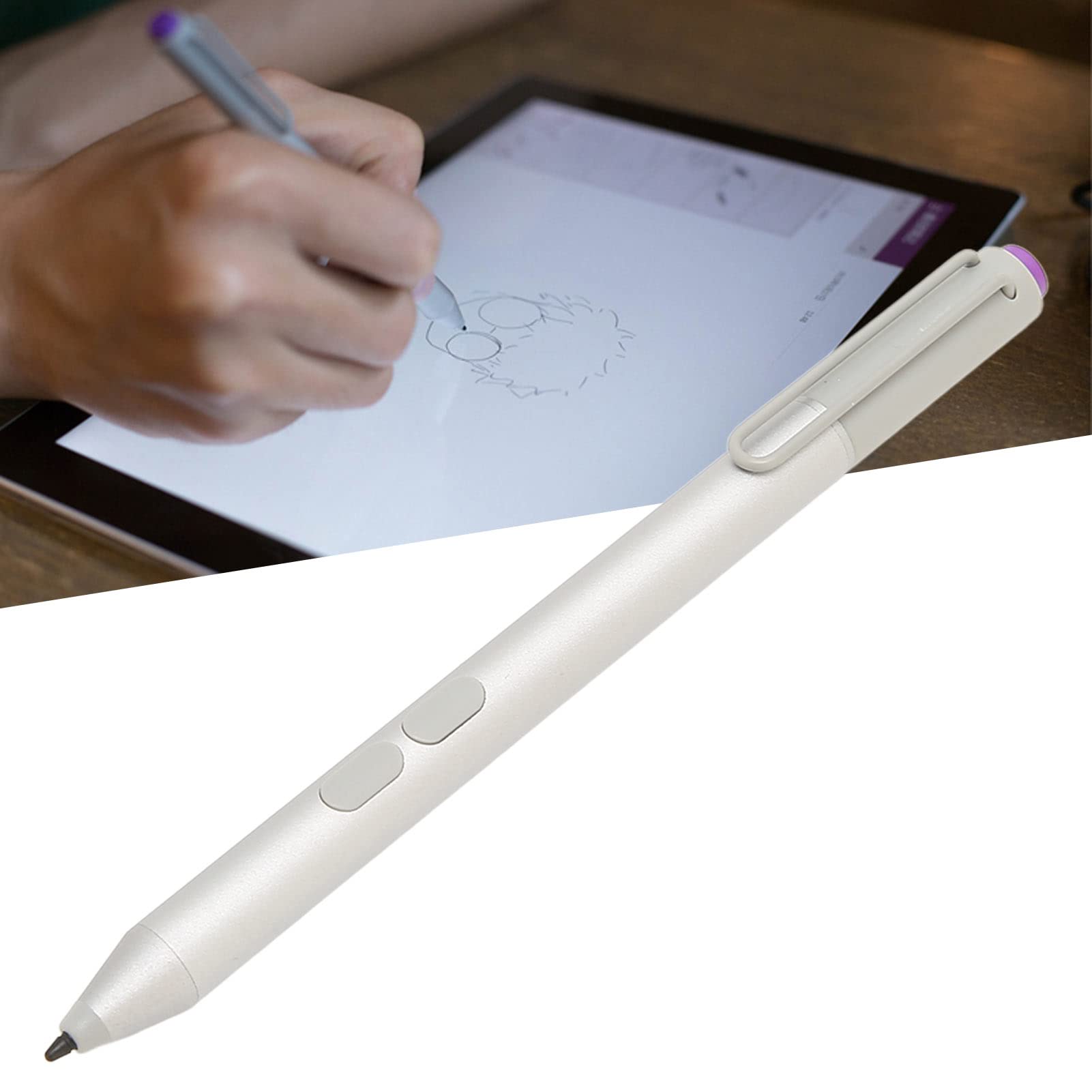 Penna stilo, buona penna capacitiva tattile, facile accesso al tablet in lega di alluminio
