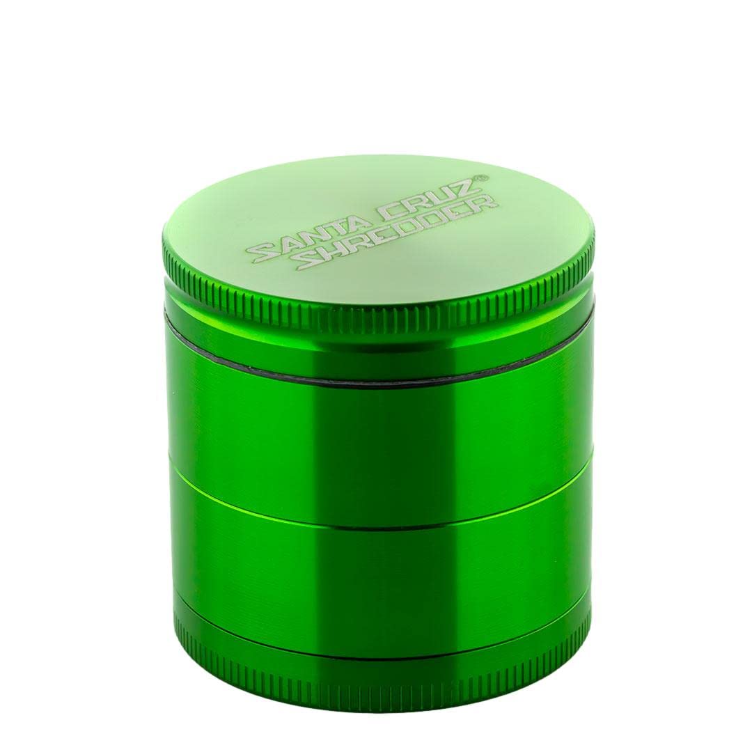 Santa Cruz Shredder Metal Herb Grinder with Knurled Top for Stronger Grip Made in USA (Small (1.7 In