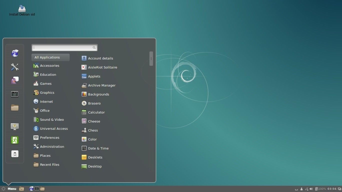 Latest Debian Linux "Workstation" Operating System for PC on DVD - Dernier système d'exploitation Debian Linux "Workstation" pour PC sur DVD