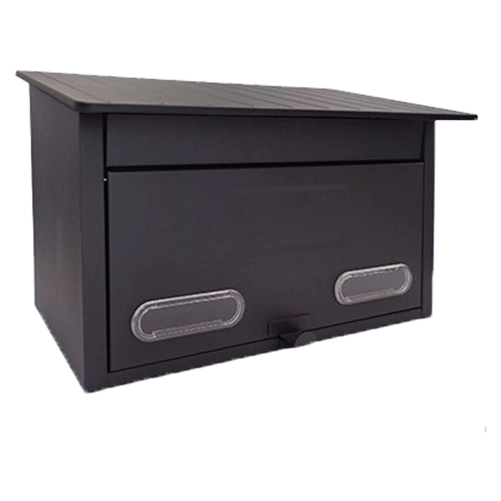 Briefkästen zur Wandmontage, kleiner Briefkasten für die Außenvilla, großes Fassungsvermögen, abschließbare Briefkästen zur Wandmontage, Briefkasten für das Haus, 14,7 x 9 x 7,2 Zoll (Farbe: