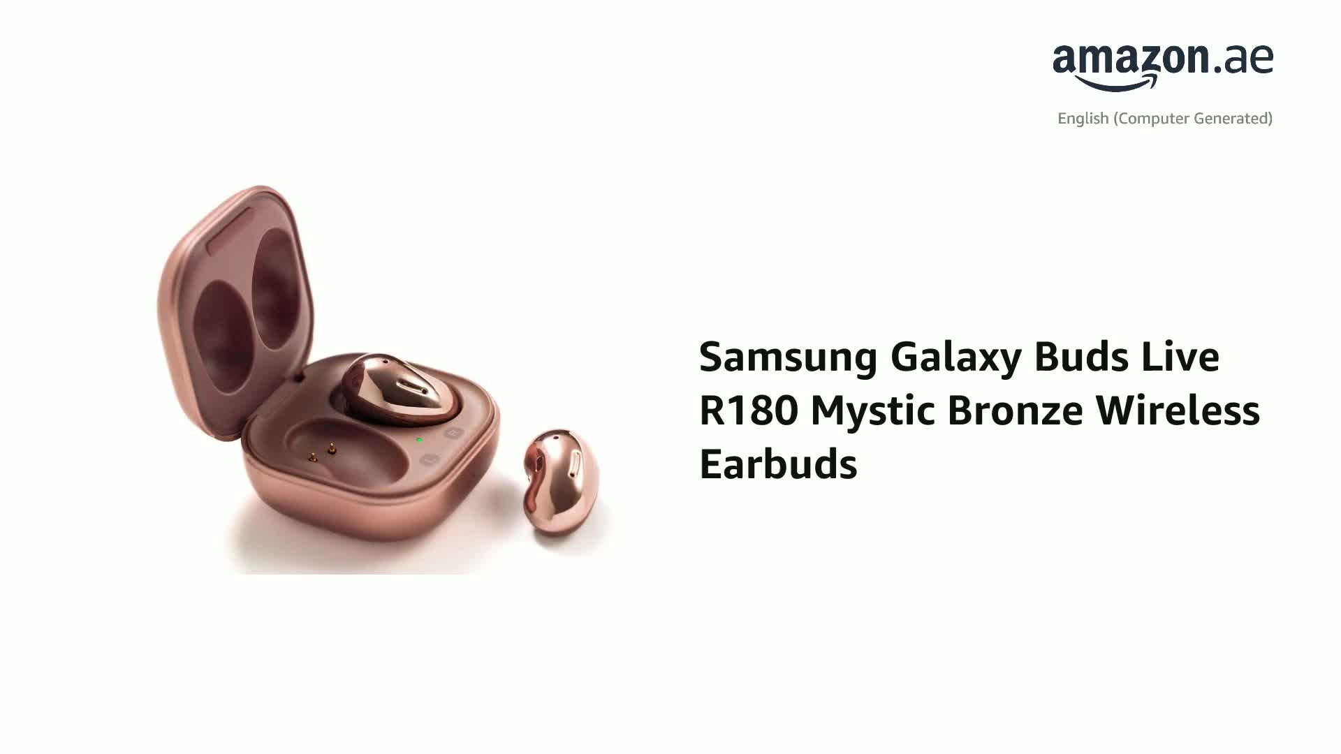 SAMSUNG Galaxy Buds Live R180 International Version - Mystic