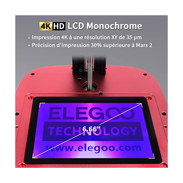 ELEGOO Imprimante 3D Mars Séries – Image 4
