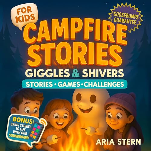 『Campfire Stories for Kids: Giggles & Shivers』のカバーアート