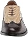 Giorgio Brutini Men's Melby Oxford, Chocolate/Beige, 10