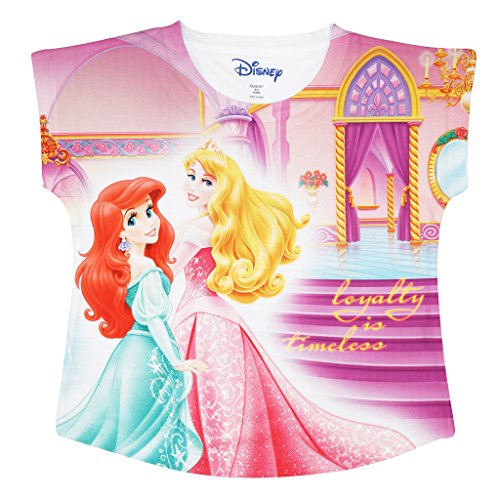 Image of Disney Princess Girl's Plain Regular fit Shirt