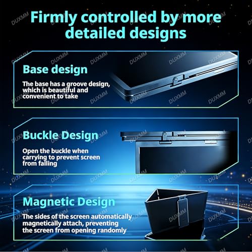 Image of Triple Screen Laptop Extender 15.6 inch 1080P IPS,Pro Max Monitor,Portable Monitor with USB-C & HDMI,with 360 Rotation Adjustable Viewing Angles Compatible with Windows and Macos