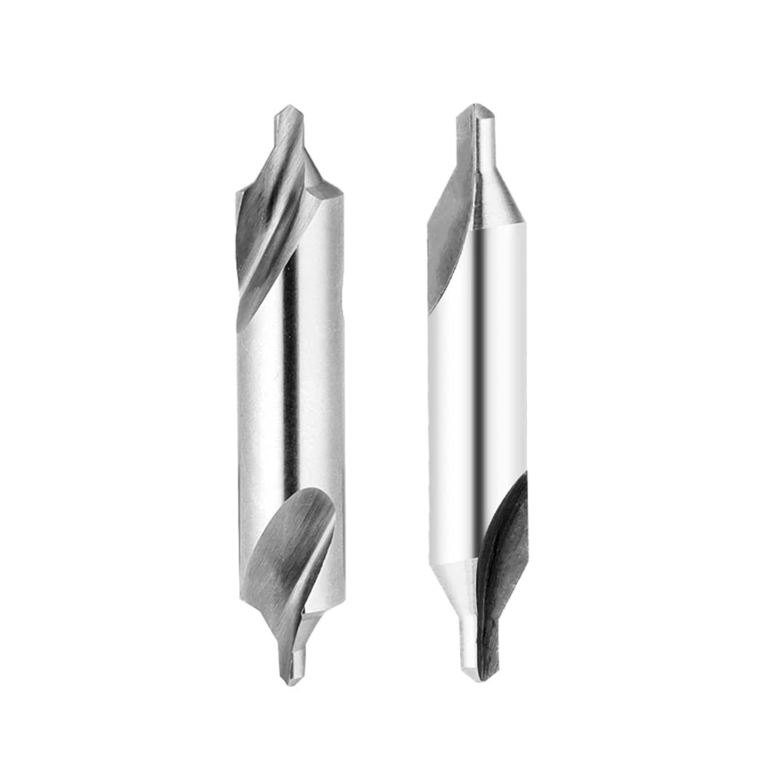 Center Drill HSS Combined Center Drill A Type B 60 Degree M35 Countersinks Angle Bit Set 1-10mm Carbide Metal Drill 1PCS(A Type 1mm-100mm)