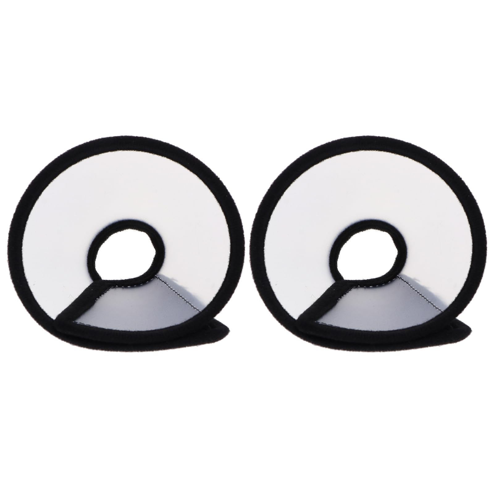 2pcs Anti-biting Hamster Collar Ring Anti-lick Protection