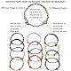Lucktao 12 Stück Surfer Armband, Geflochtenes Bunt Marine Seil Schnur Nautische Armband, Verstellbar, Boho für Herren Damen