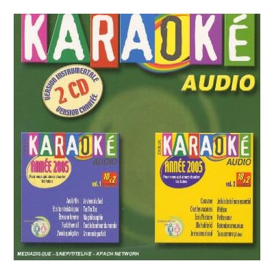 Coffret 2 CD : Karaoké 2005 Voumes 1 et 2