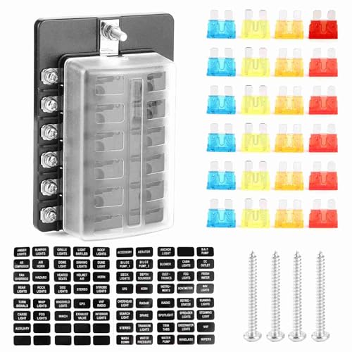 Boîte de voies avec indicateur LED pour stopper les courts-circuits dans les bateaux et voitures