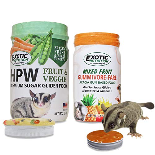 Exotic Nutrition HPW Fruit & Veggie + Gummivore-Fare Mixed Fruit - Healthy Natural