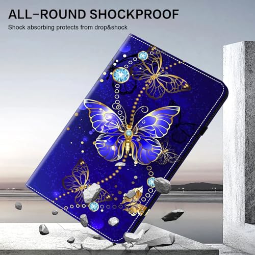 Protection Xiaomi Mi Pad 7 2024 style papillon pour le bureau - 3
