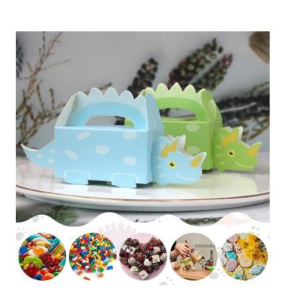JV Khwaish Toy|Cute Dino Shaped Chocolate Packaging Box For Gifting|Birthday Party|Kid|Parties|Anniversary|Events|Family Functions|Gifting Options|Packaging Ideas|Multicolor- Set Of 5 (B0CPBX6D1T) Amazon Price History, Amazon Price Tracker