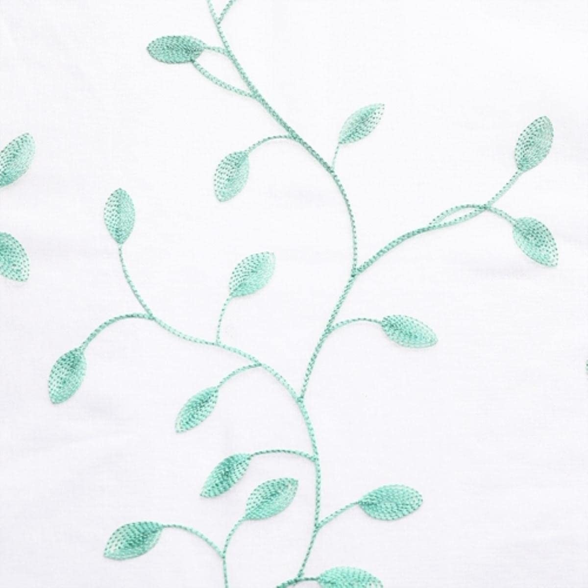 Rideaux de Fenêtre pour Salon Chambre Sheer Voile Organza Rideaux Rideaux Aveugles pour Porte de Cuisine-Bleu,W500xL250cm 1PC,4.Pull Plated Tape