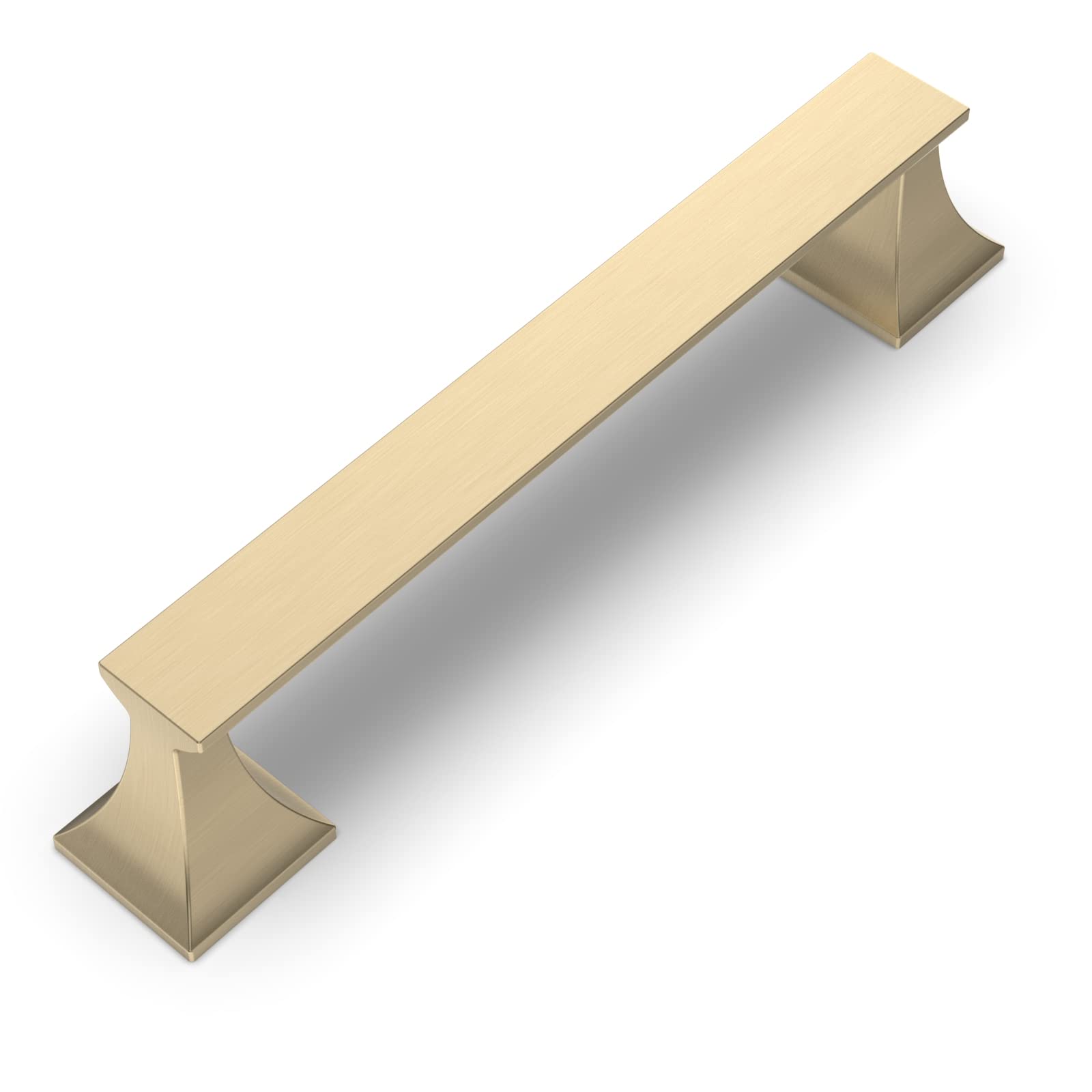 9BUILD 10 maniglie per armadietti da cucina in oro spazzolato, maniglie per armadietti da cucina, maniglie dorate, maniglie per armadietti, cassettiere, maniglie in ottone