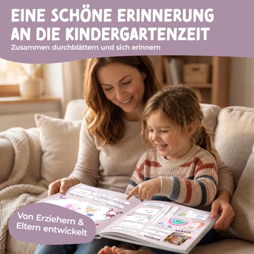 lila liebt dich Freundebuch Kindergarten Einhorn I Kindergarten Freundebuch – Ansicht 3