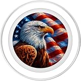 Zoom IMG-1 bandiera americana aquila calva patriottica