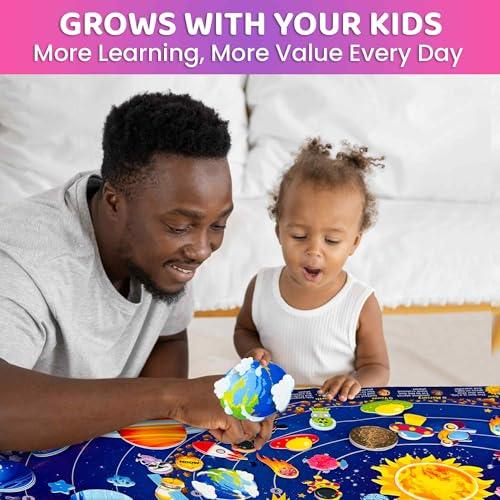 QUOKKA Space Felt Board for Kids 3-5 Years Old - Social Emotional Preschool Learning Activities for Ages 2-4 - Educational Flannel Toy Speech Therapy Gift - Image 5