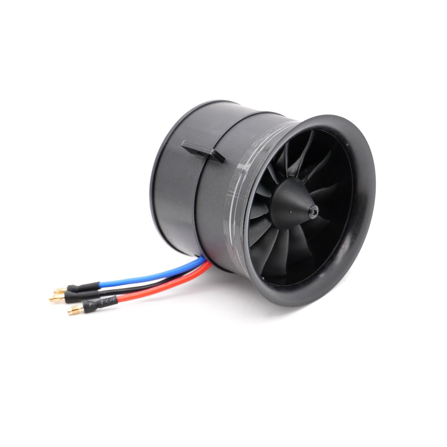 3-6S 50mm/64mm/70mm 2627/2836/2842 Brushless Motor EDF Duct Fan with 40A 50A 80A ESC Brushless Power for RC Jet Aircraft Airplane (Black 2842-3450KV-4S 70mm) — image 1