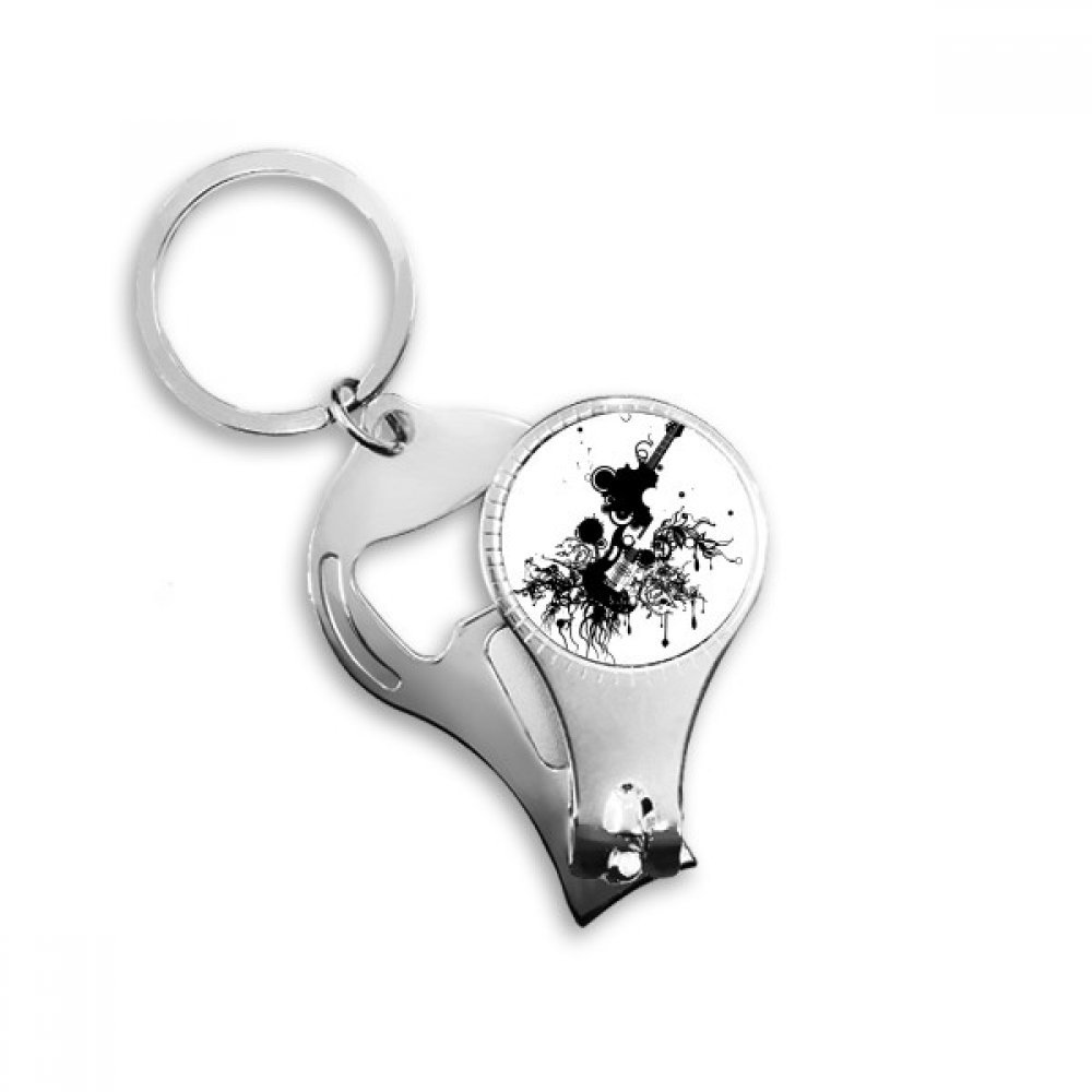 Guitare porte-clés décapsuleur Crazy Nail pour ne plus jamais chercher son ouvre-bouteille