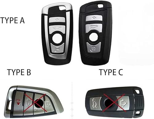 Miniatura 7 de Carcasa para llavero BMW 1 3 5 7 Series F10 F15 F20 F30 G20 G30 F34 F07 X1 X3 X4 X5 F25 GT3 GT5