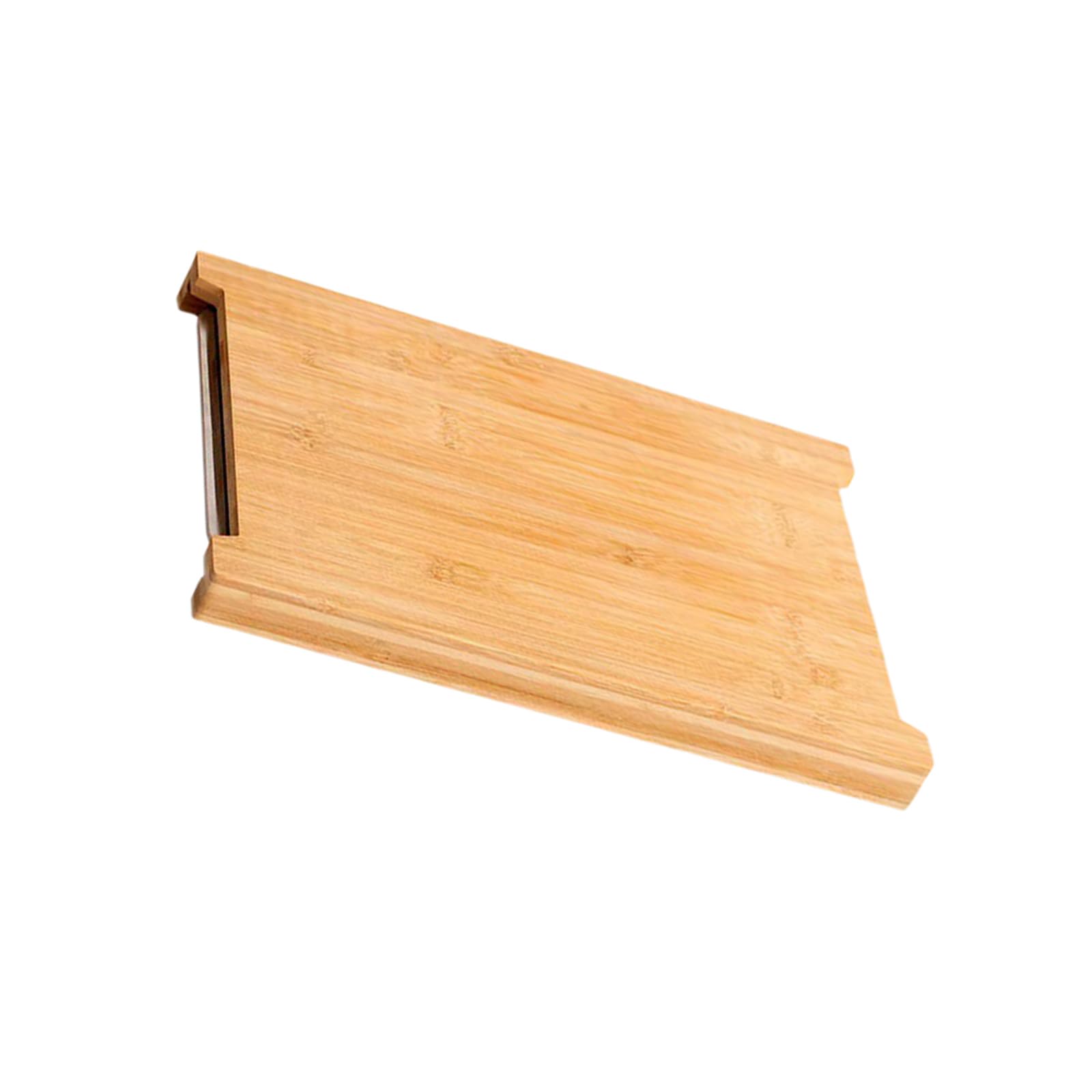 MALSSE Cutting Board with 2 Drawers Chopping Board for Organized Kitchen Storage and Food Preps Chopping Plate