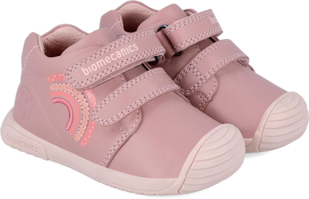Biomecanics 241125-B159 Zapatillas niña con diseño de arcoíris, Cierre Adhesivo y Plantilla Transpirable NIÑA Deportivos