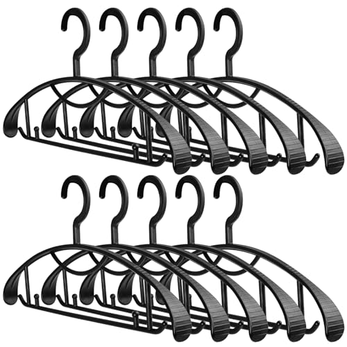 Perchas Ropa Negras Marca JZLEJC