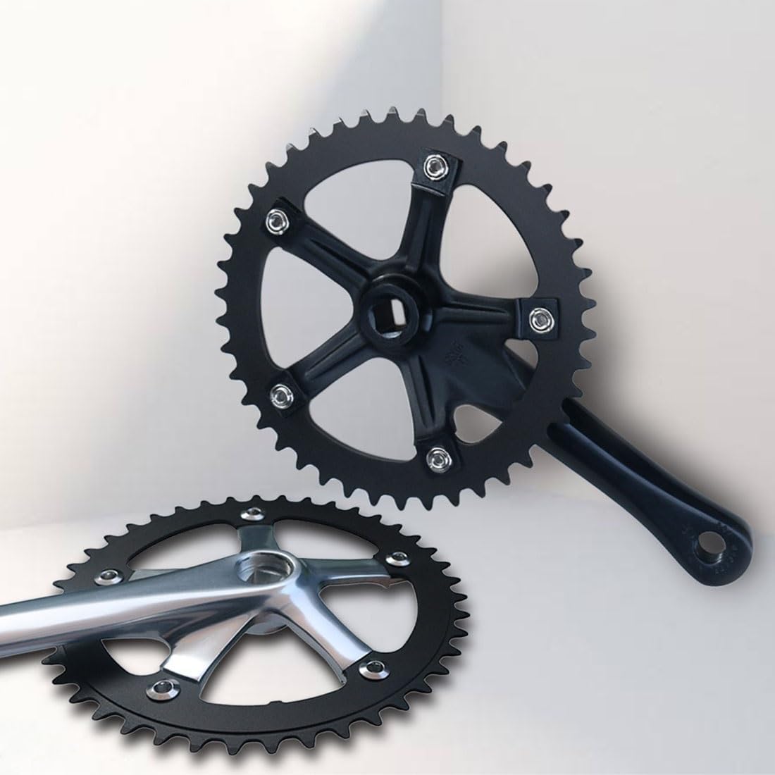 Pédalier Hollowtech Vélo Route/pliant – 110/130BCD – 165/170/175 Mm – Neuf
