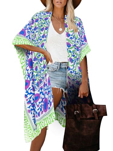 Image of Breezy Lane Kimonos for Women Swimsuit Coverups Beach Cover Up Swimwear Cardigan Summer