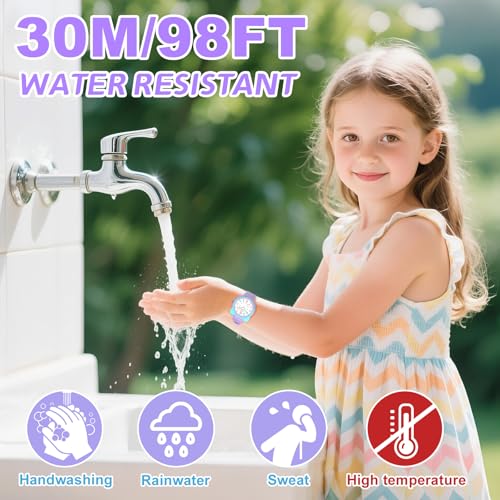 Image of Juboos Kids Watch Analog for Boys Girls Toddler, 3ATM Waterproof Wirstwatch Learning Time and Easy to Read