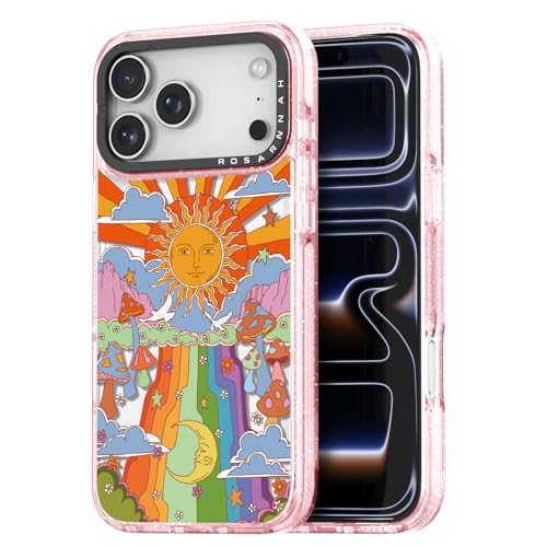 Coque iPhone Pro antichoc 2m : style champignon pailleté pour votre quotidien