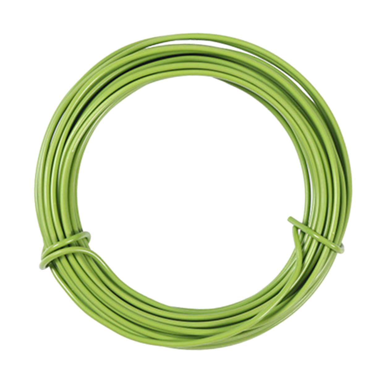 Toddmomy Flexible Iron Wire Climbing Frame for Garden Durable Fastening Wrapping Cord Thick Green Metal Wire for DIY Crafts Plant Support and Outdoor Decor