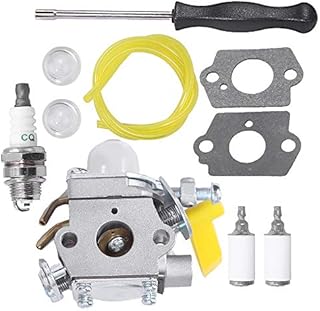 Anxingo 309368001 Carburetor for Ryobi RY09050 RY09051 RY13015 RY13050A RY34000 RY34420 RY34440 RY64400 RY13010 RY28060 26cc 30cc 4-Cycle String Trimmer RY09050 RY09051 RY64400 309368003 Carb
