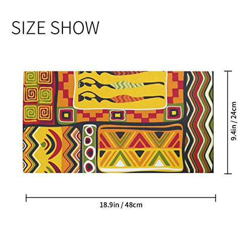 Headband African Women Geometric Print Face Uv Sun Protection Mask Neck Gaiter Magic Scarf Bandana Headwear Balaclava For Women Men #TOP1