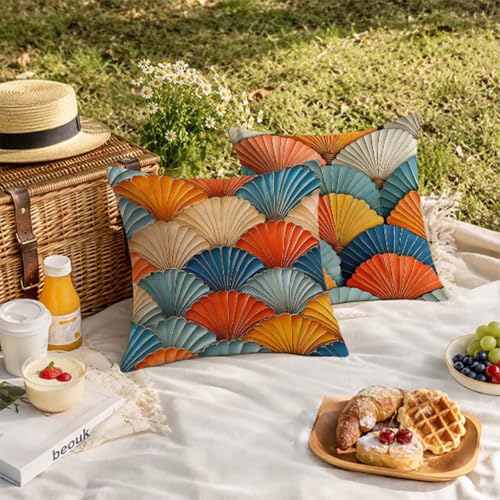 Lin coussin extérieur de qualité supérieure avec zipp invisible - 4