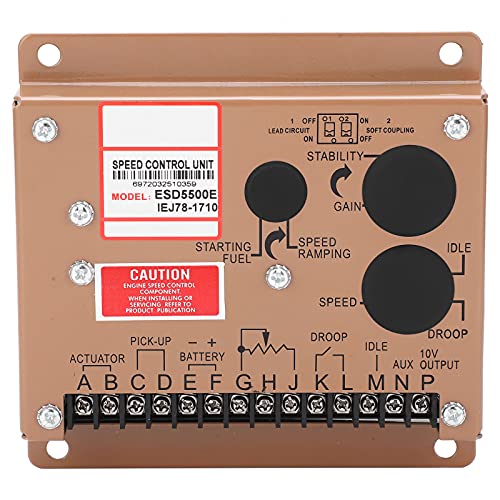 Módulo de Control electrónico regulador de velocidad del motor ESD5500e DC 12V/24V piezas de grupo electrógeno para grupo electrógeno Cummins Fukang GAC