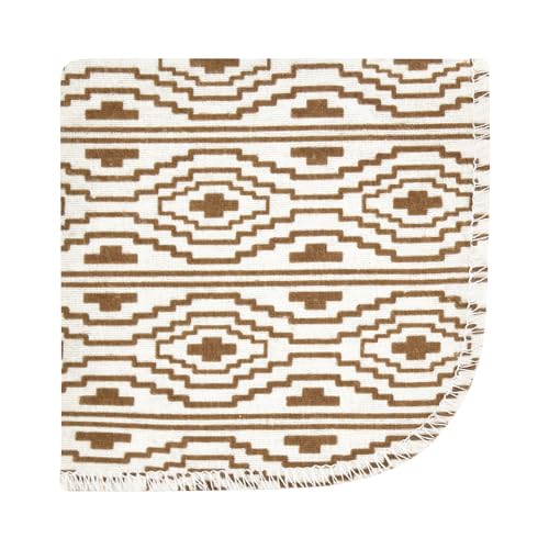 Image of Hudson Baby Unisex Baby Flannel Cotton Poly Washcloths, Wild Buffalo 10 Pack, One Size