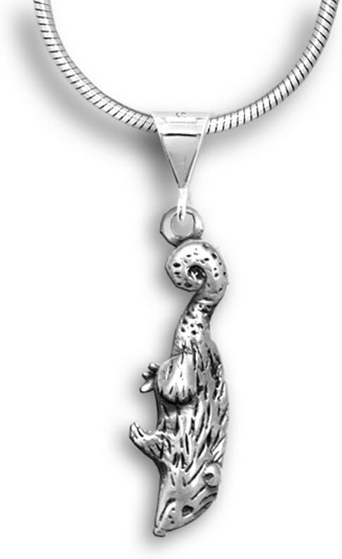 Sterling Silver Possum Pendant for Necklace – Opossum Pendant for Women – Handcrafted in the USA Possum Jewelry