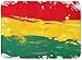 AoLismini Paillassons Tapis De Bain Extérieur/Intérieur Porte Tapis Coloré Marley Reggae Couleurs Vert Bob Rasta Jamaïque Drapeau Jamaïcain Salle De Bains Décor Tapis Tapis De Bain