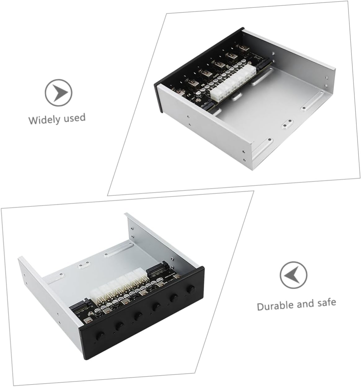 Hard Drive Power Control for Desktop Independent Line Hub High Temperature Easy Installation for Data Security and Convenience